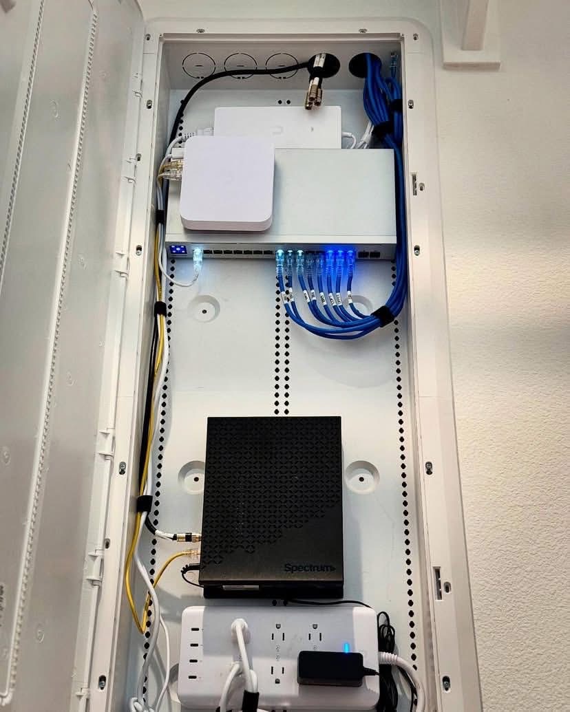Structured wiring for network installation