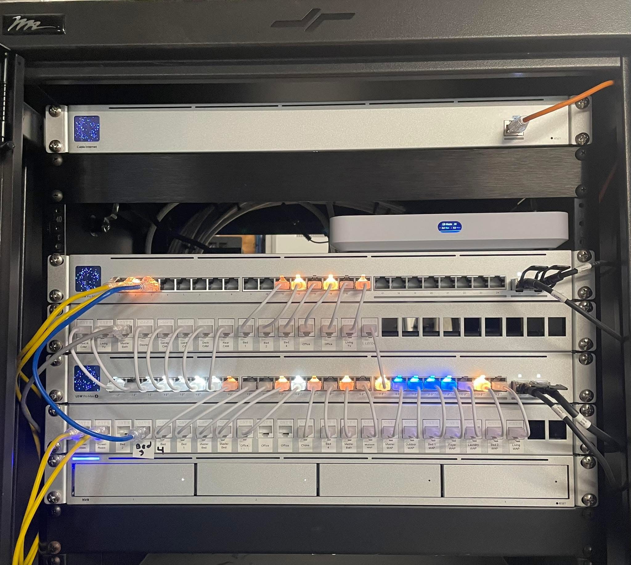 Ethernet and WiFi installation