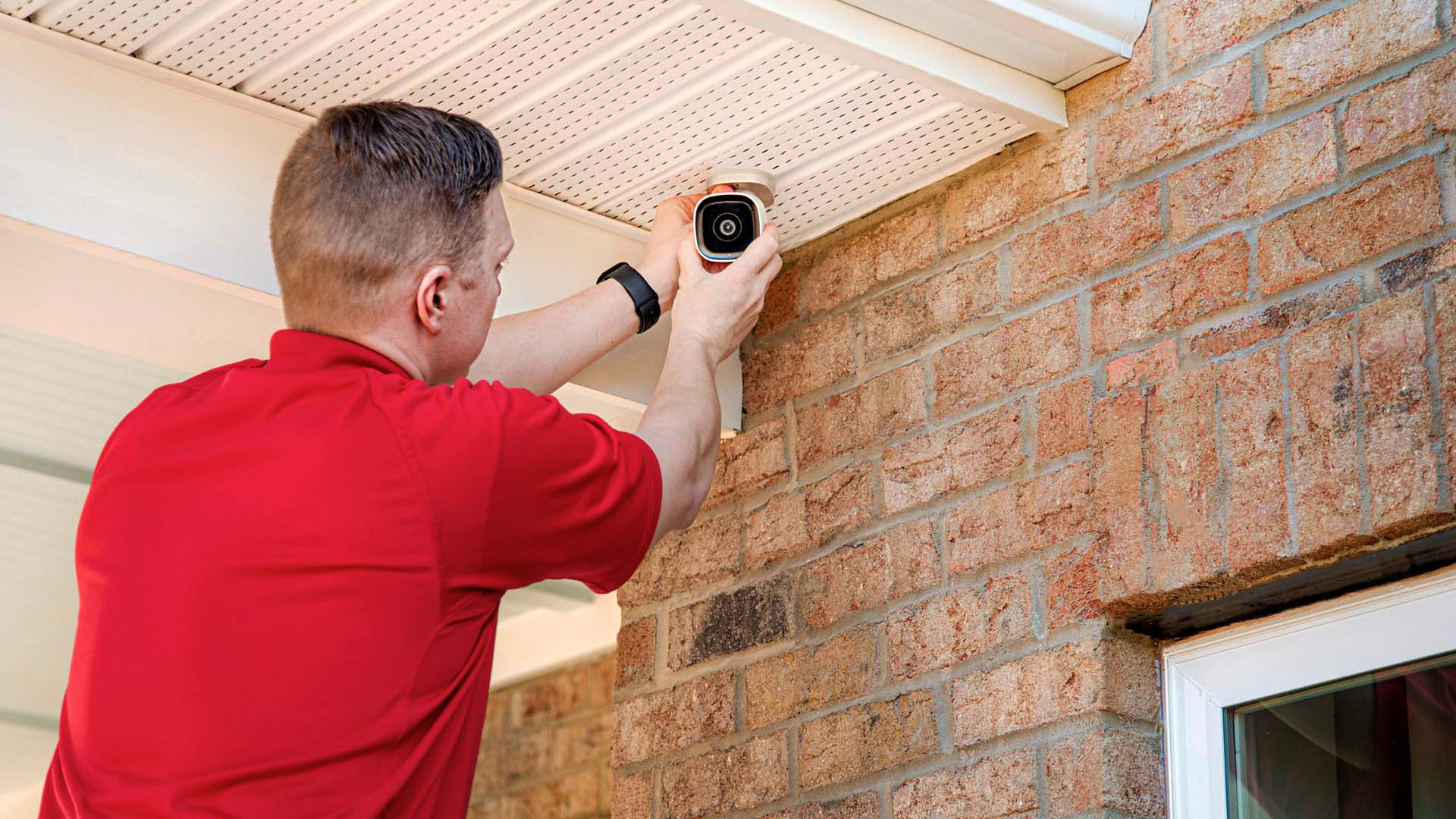 Security camera installation by ElectroGizmo